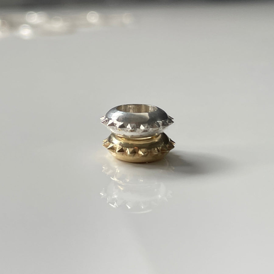 14K Chonky Spike Bead