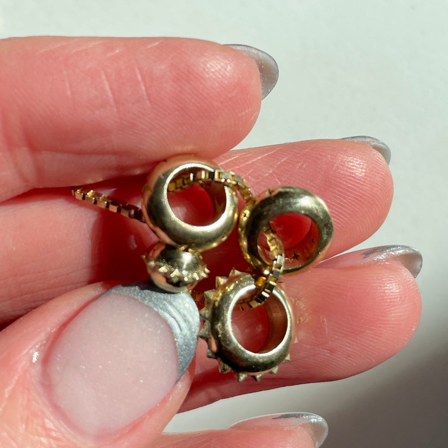 Gold Spacer Beads