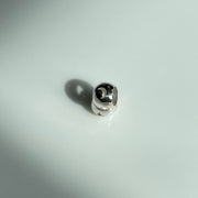 Silver Moon Bead