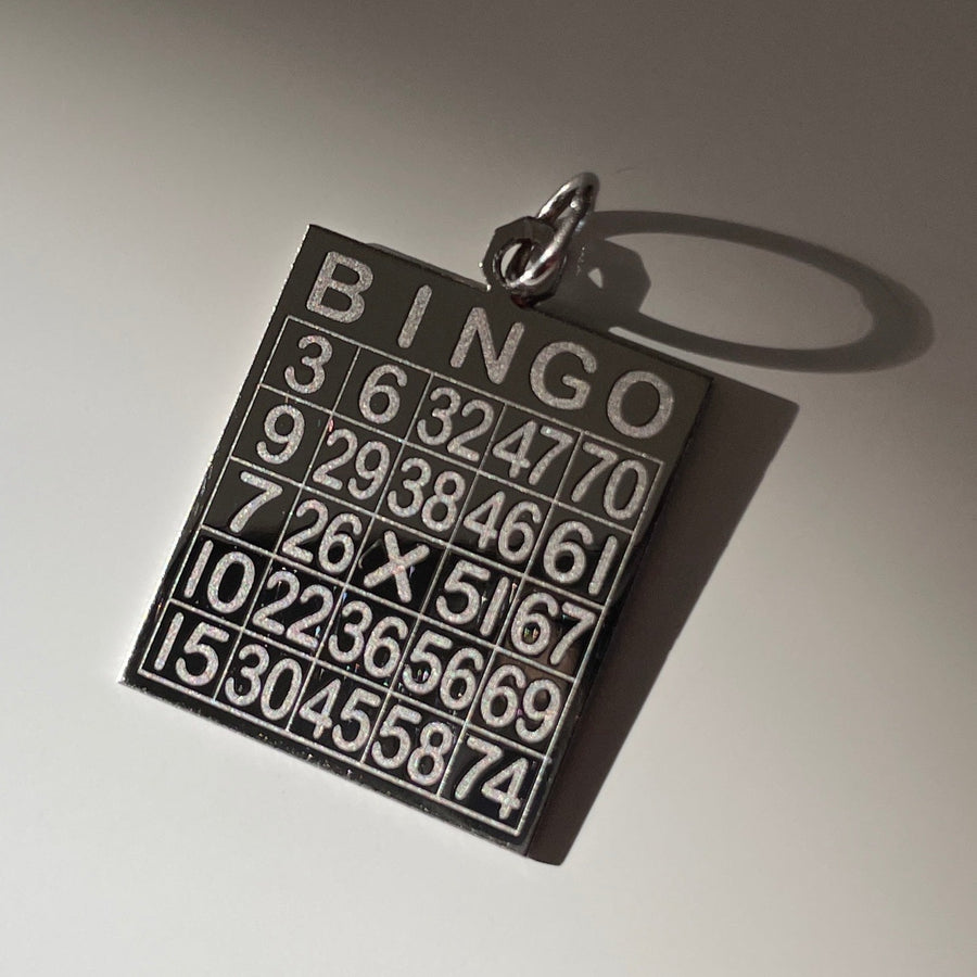 Silver Bingo Charm