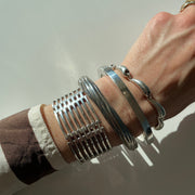 Silver bracelets