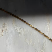 gold ankle chain