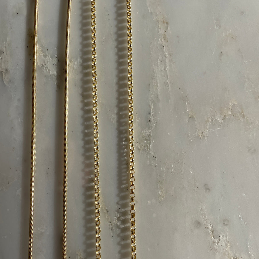 14k Snake Chain