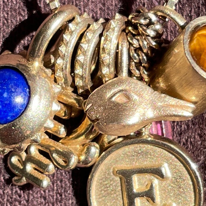 Gold Duck-rabbit Charm