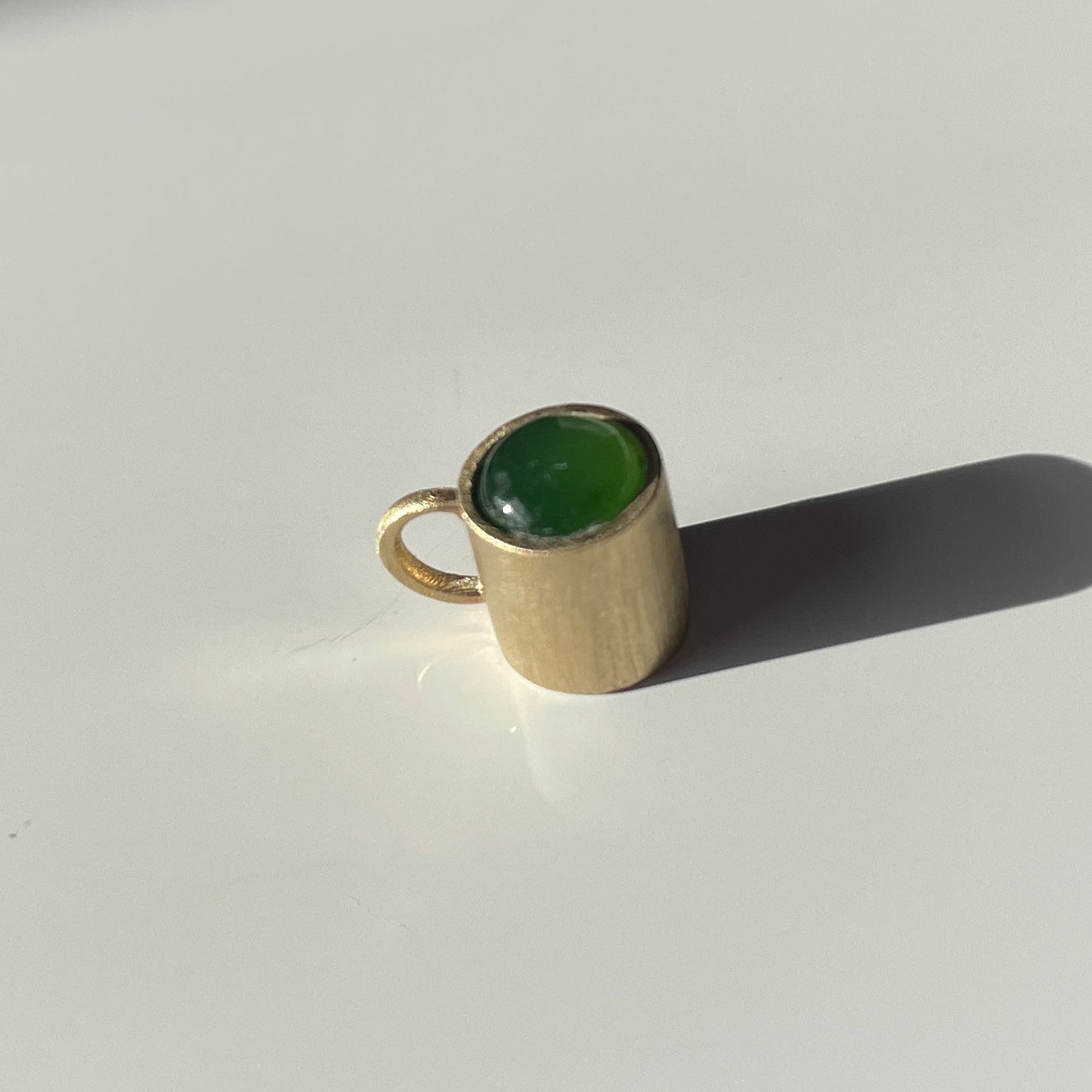 Green matcha charm