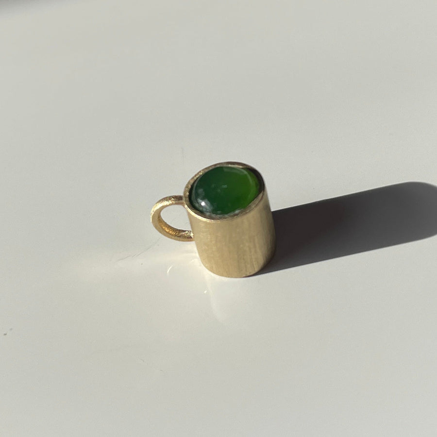 Green matcha charm