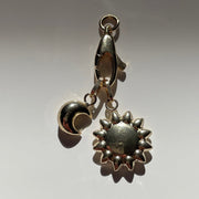 Sun and moon charm