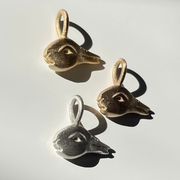 Gold Duck-rabbit Charm