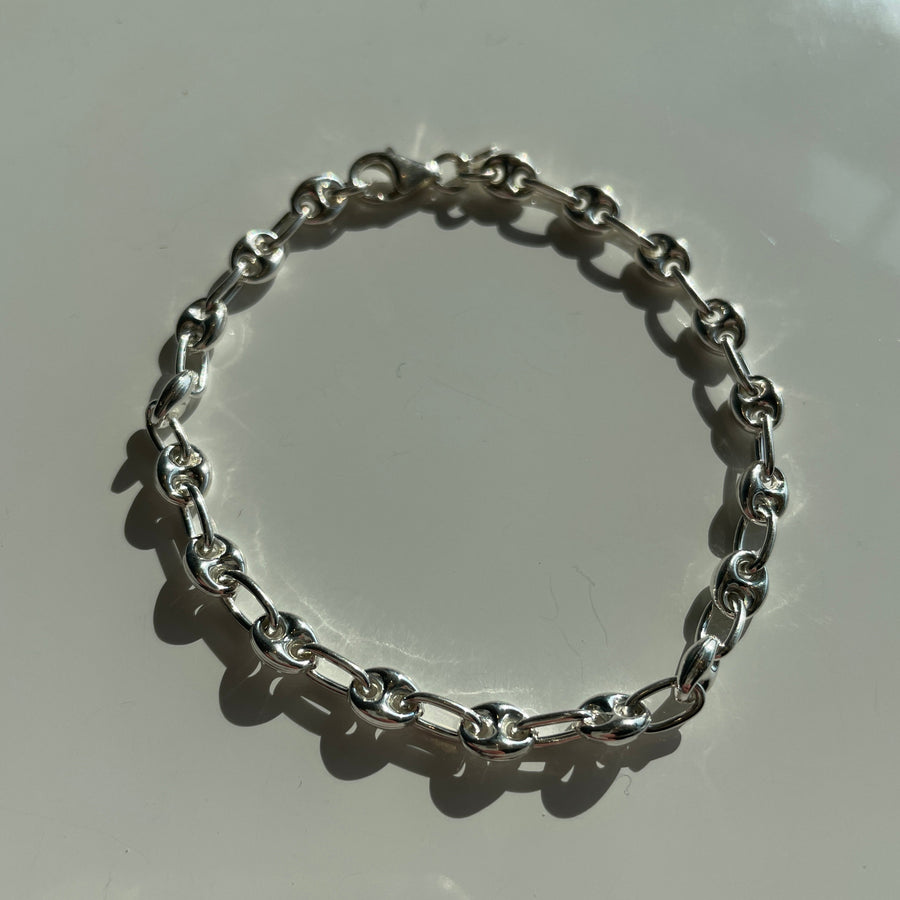 silver bracelet