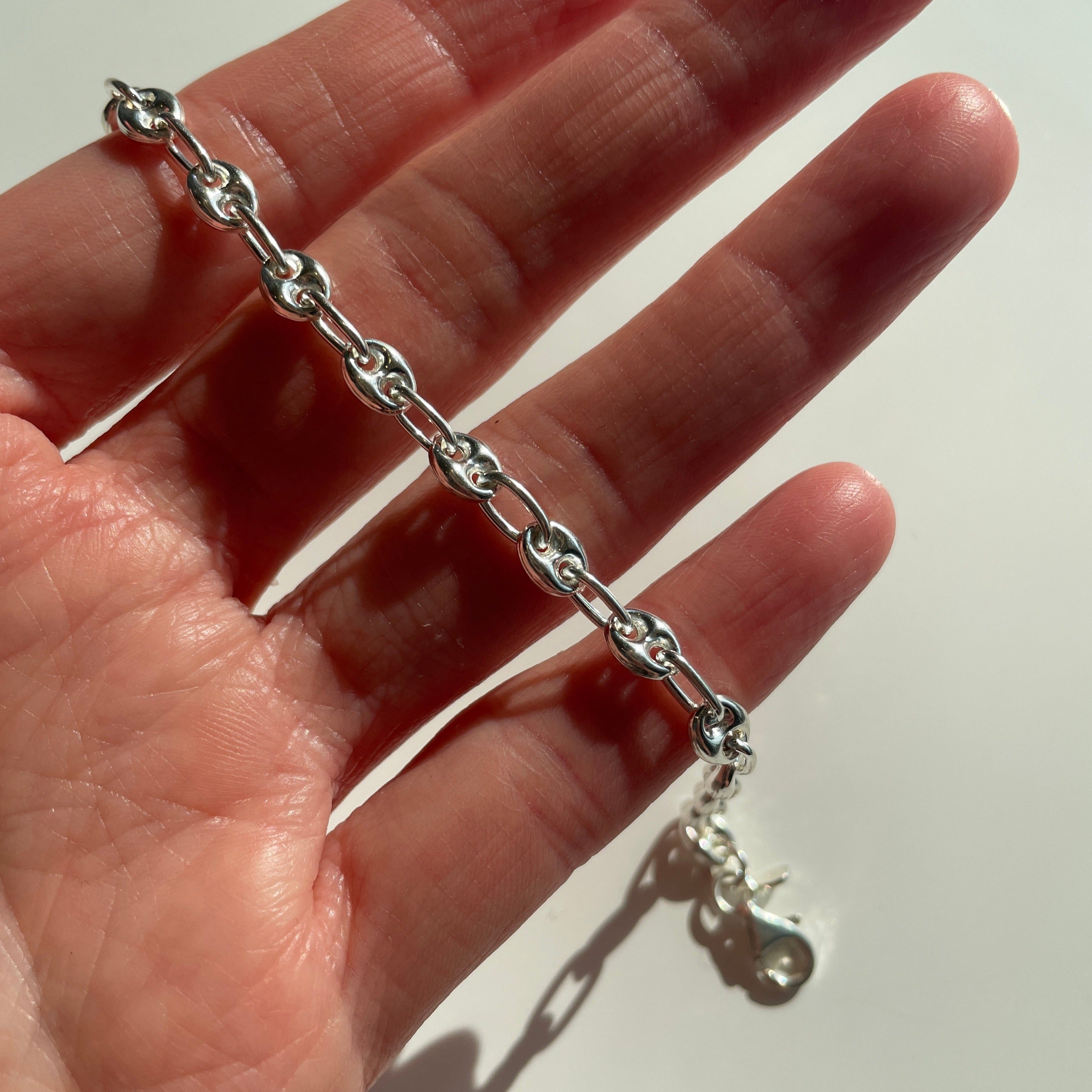 silver bracelet