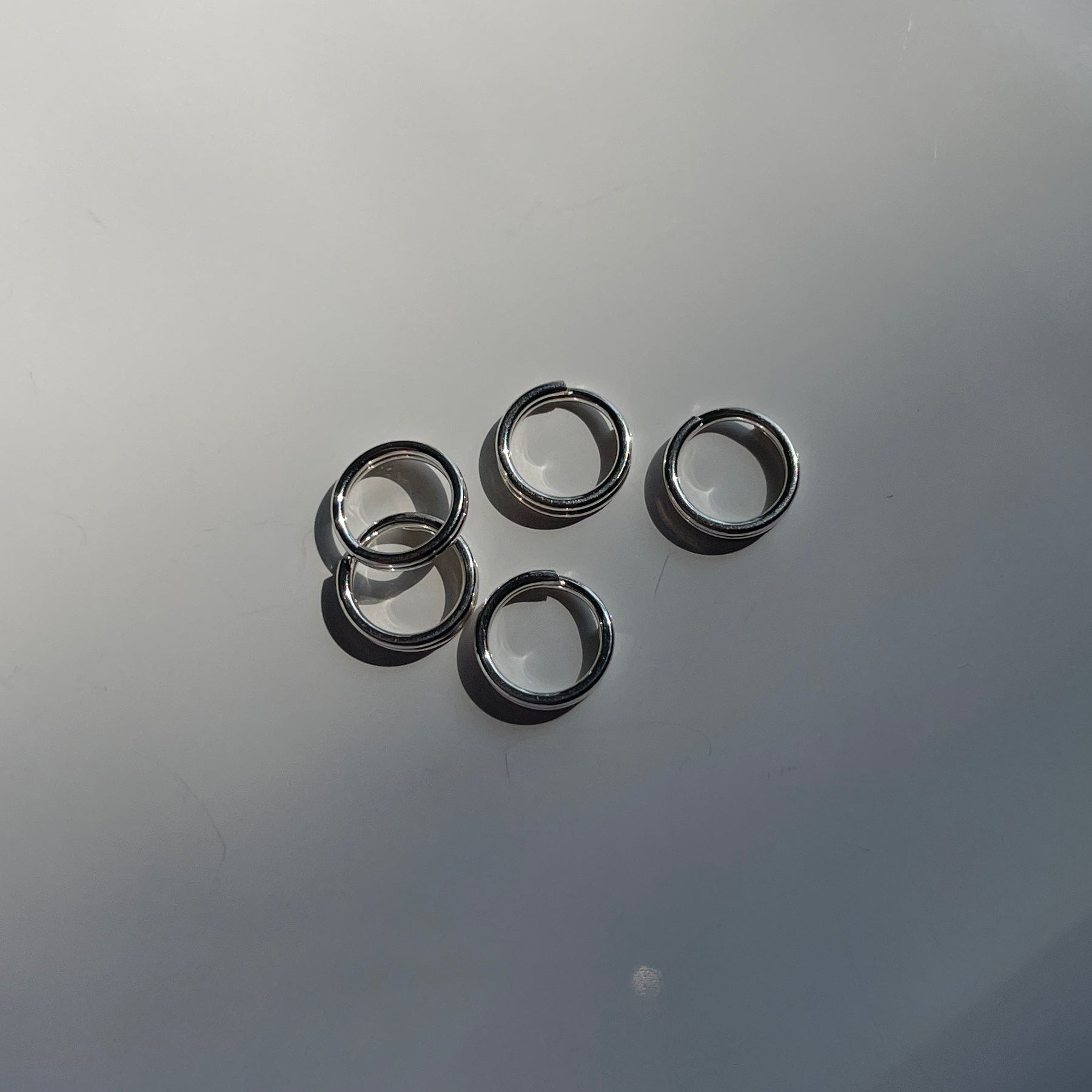 Sterling Silver Split Rings