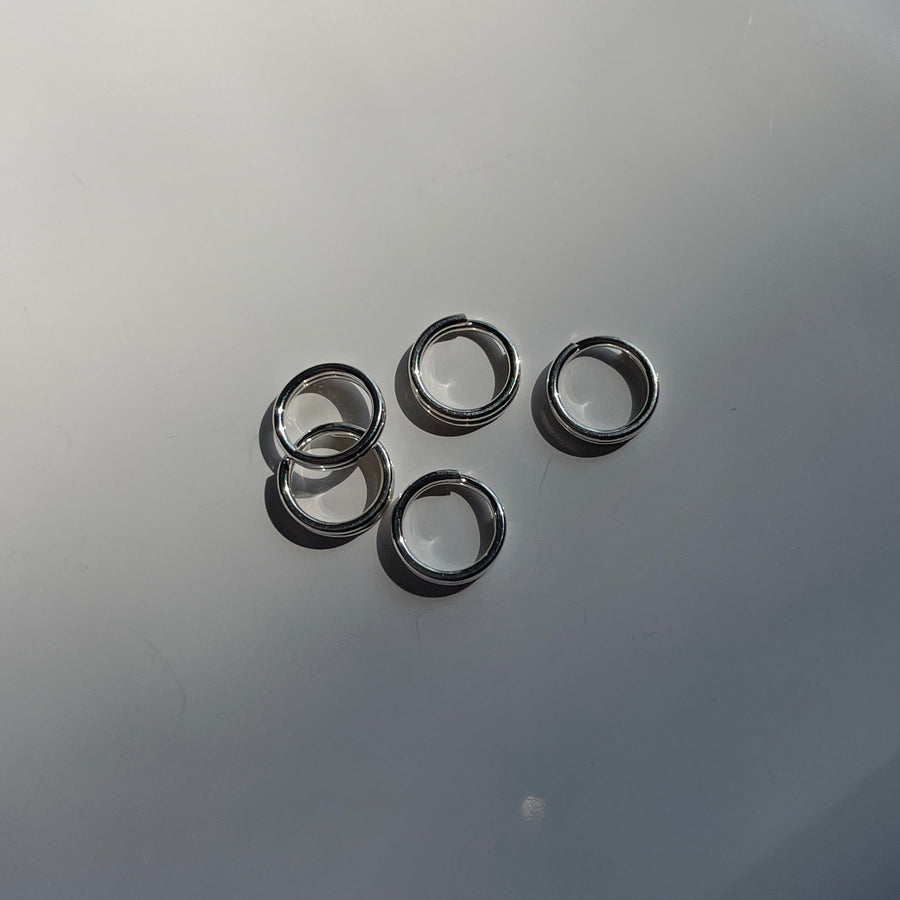 Sterling Silver Split Rings