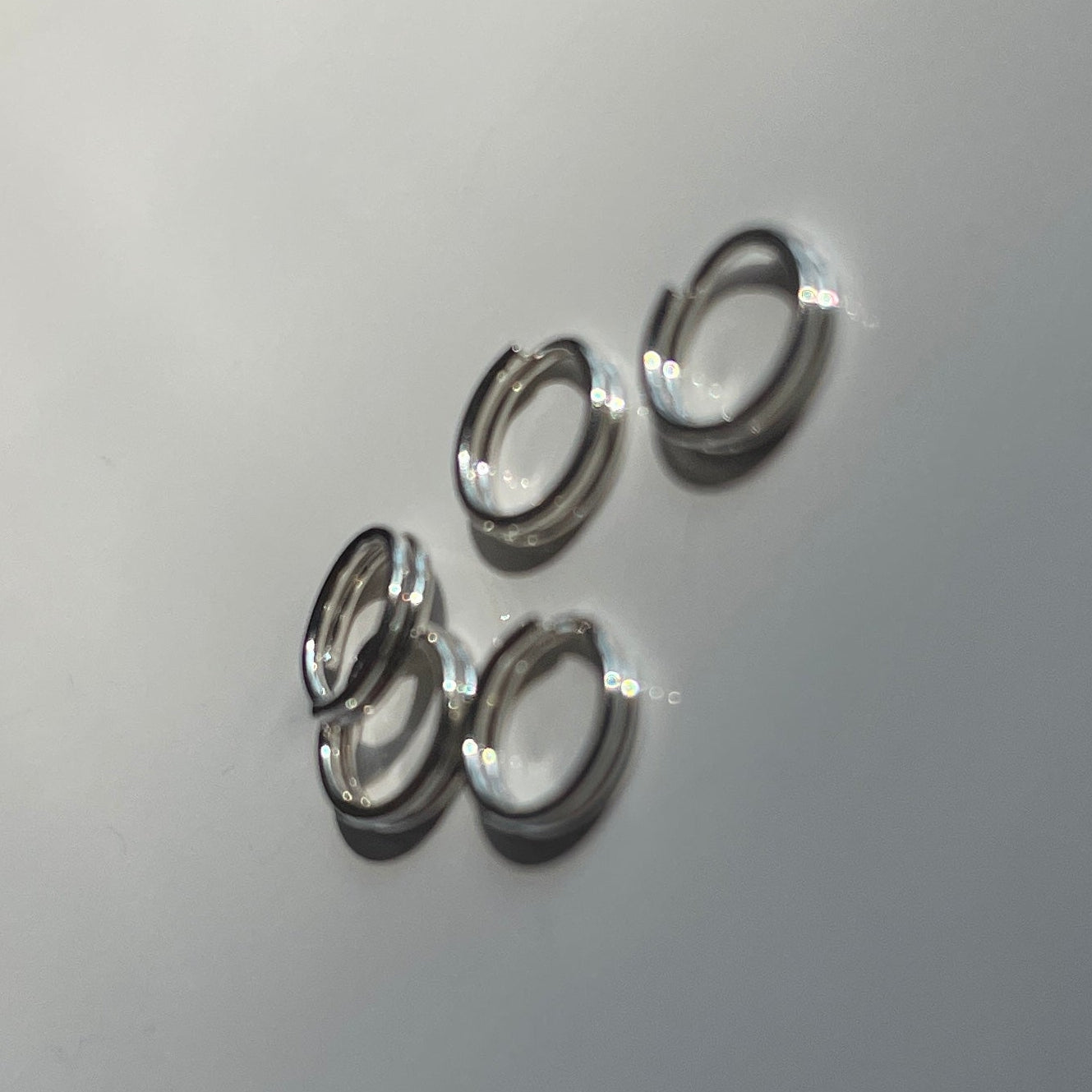 Sterling Silver Split Rings