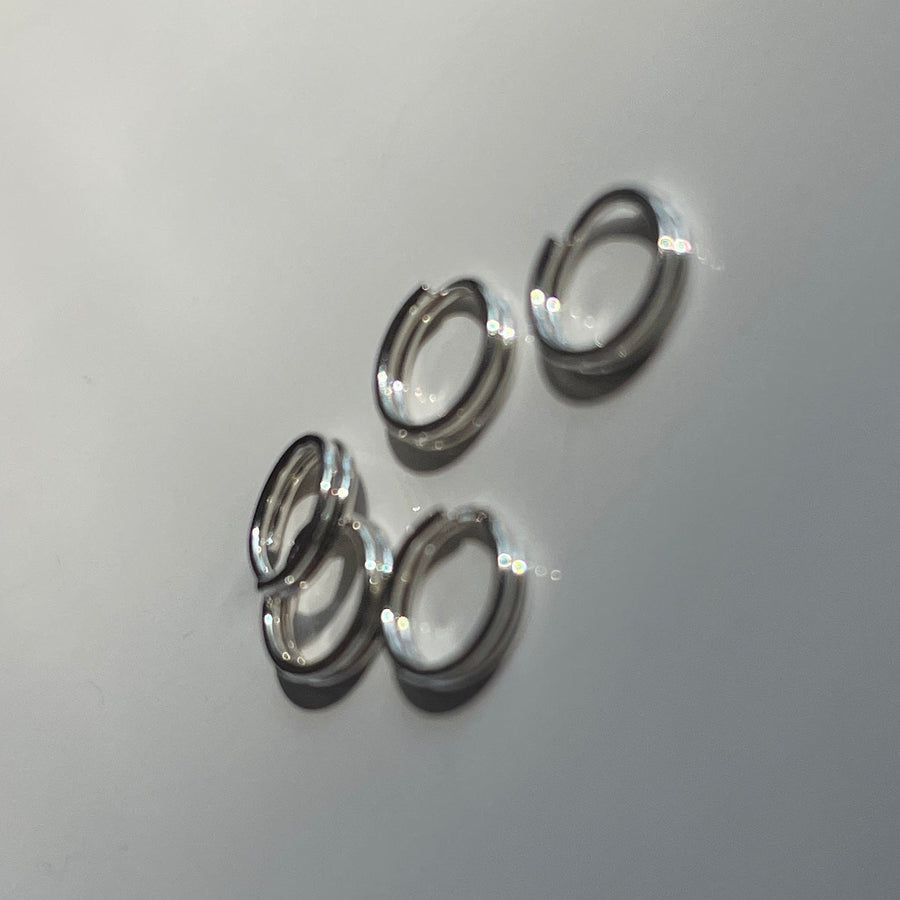 Sterling Silver Split Rings