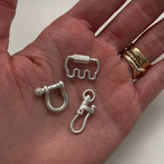 Silver Charm Holders