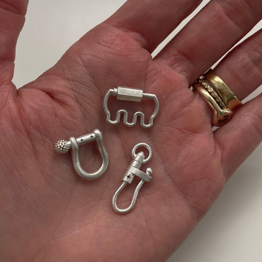 Silver Charm Holders