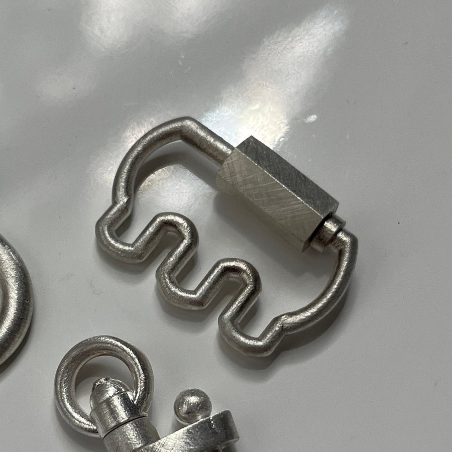 Silver Charm Holder