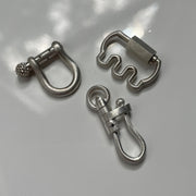 Sterling Silver Charm Holders