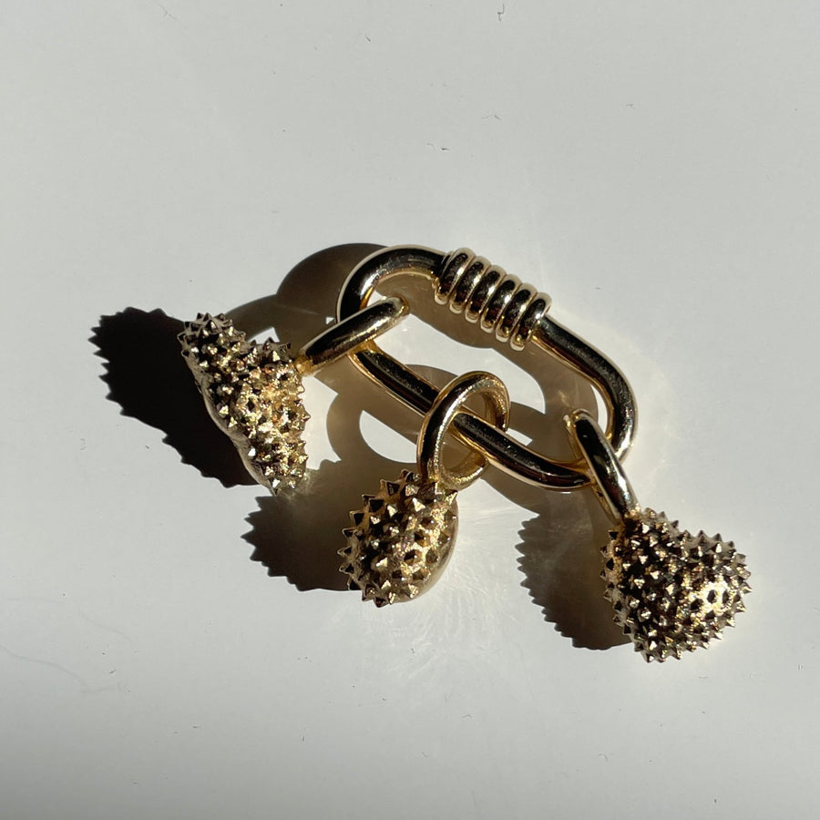 Gold Spiky Charms