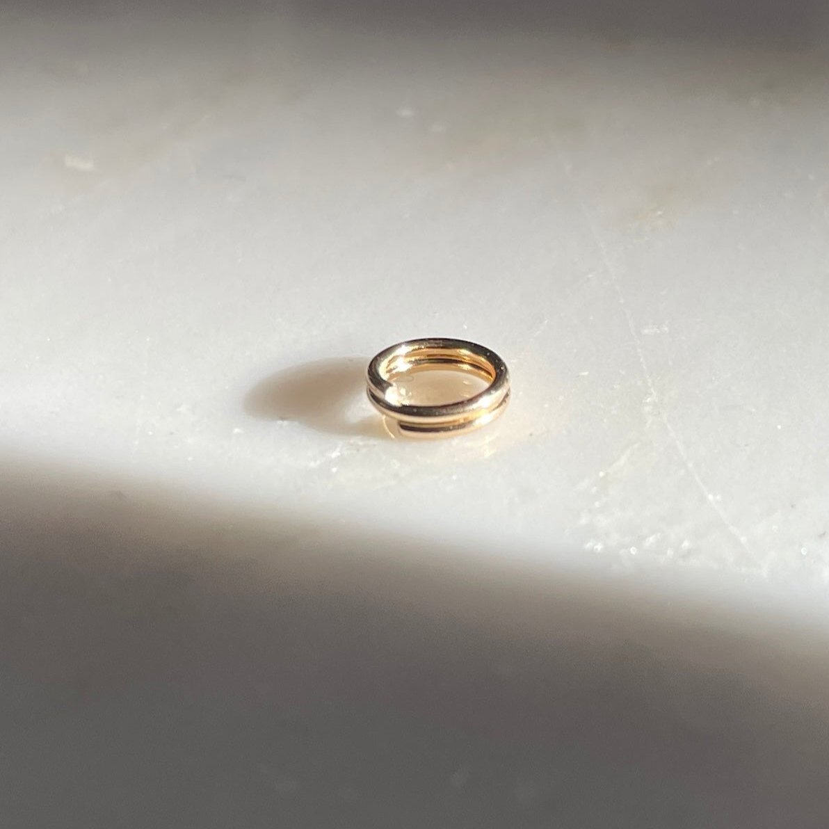 14K Split Ring