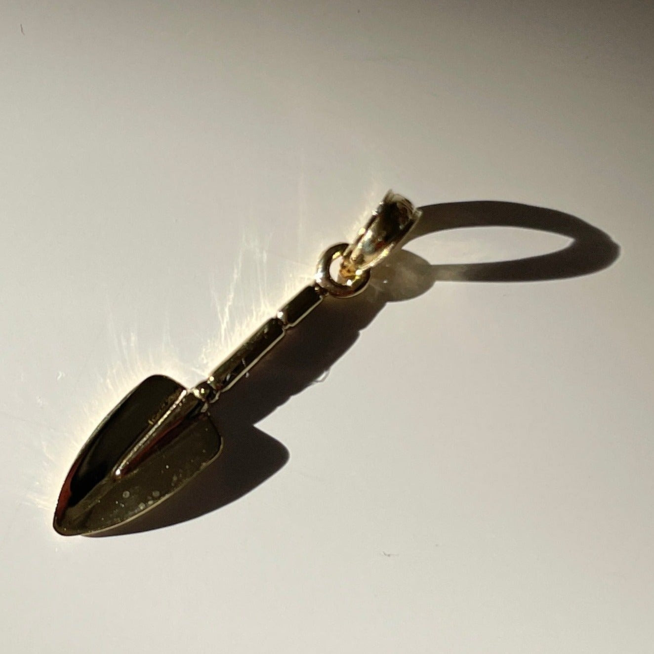 Gold Trowel Charm