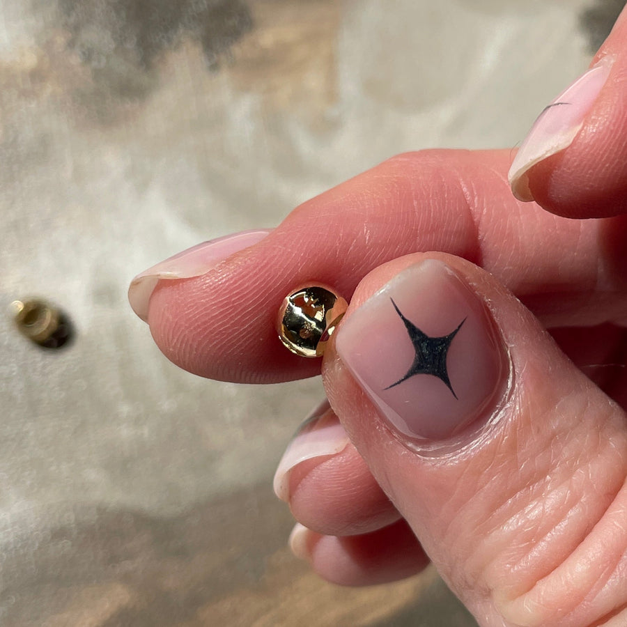Gold Bat Bead