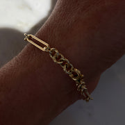 gold trombone bracelet