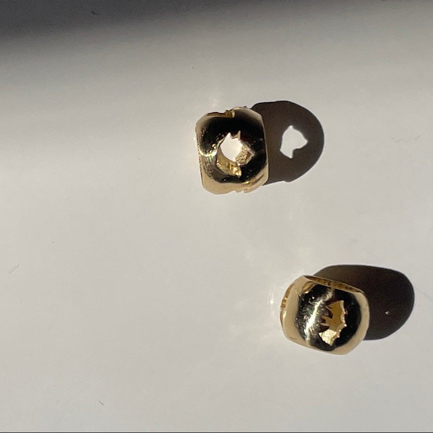 Gold Cat Spacer Bead