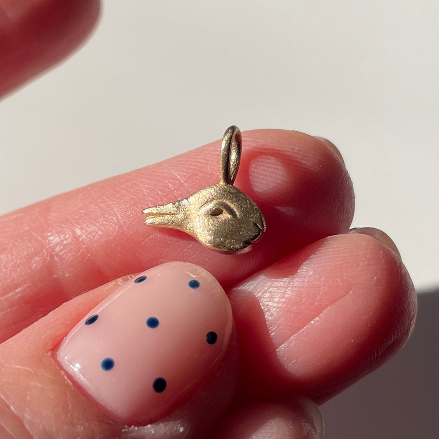 Gold Duck-rabbit Charm