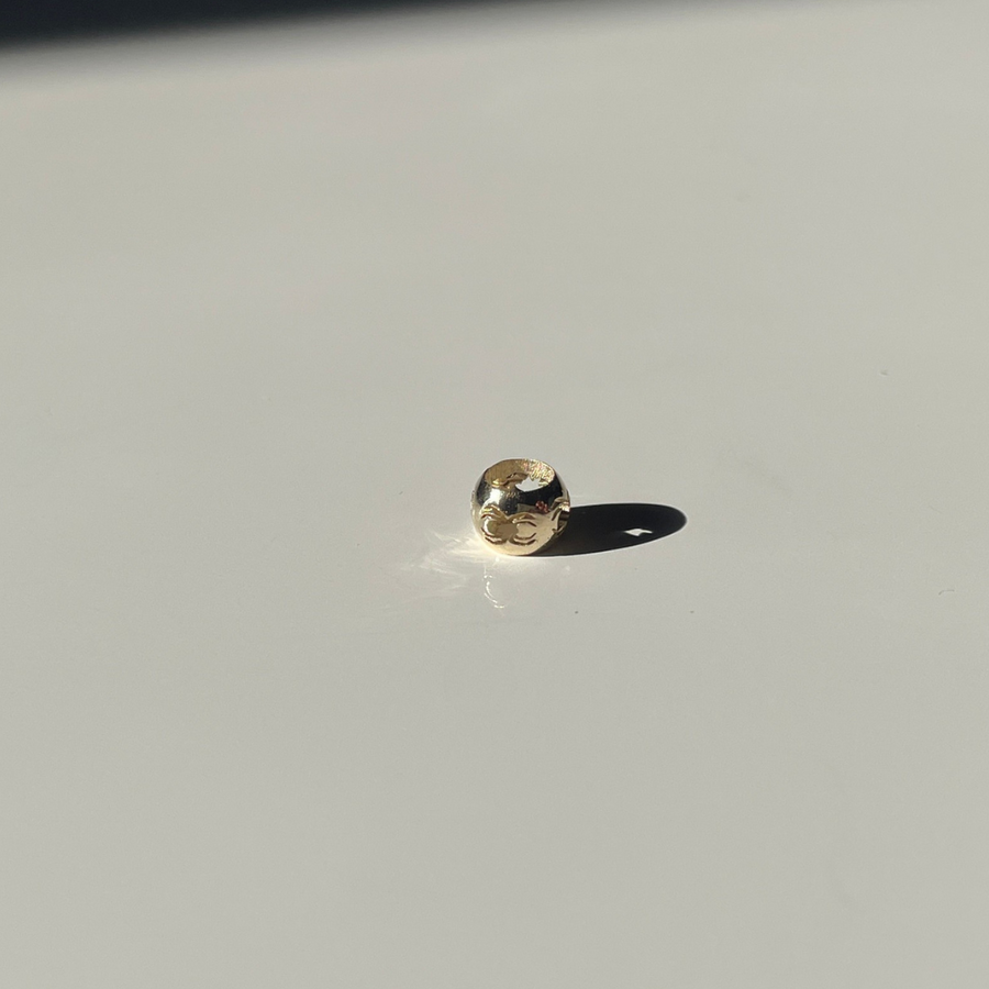 Gold Spider Bead