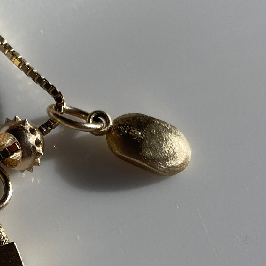 Solid Gold Mouse Charm