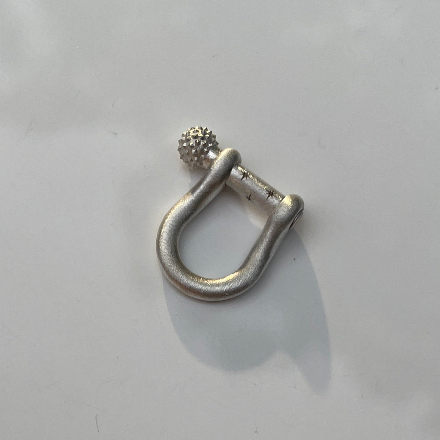 Sterling Silver Shackle Charm Holder