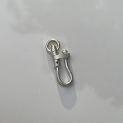 Sterling Silver Shepards Hook Charm Holder
