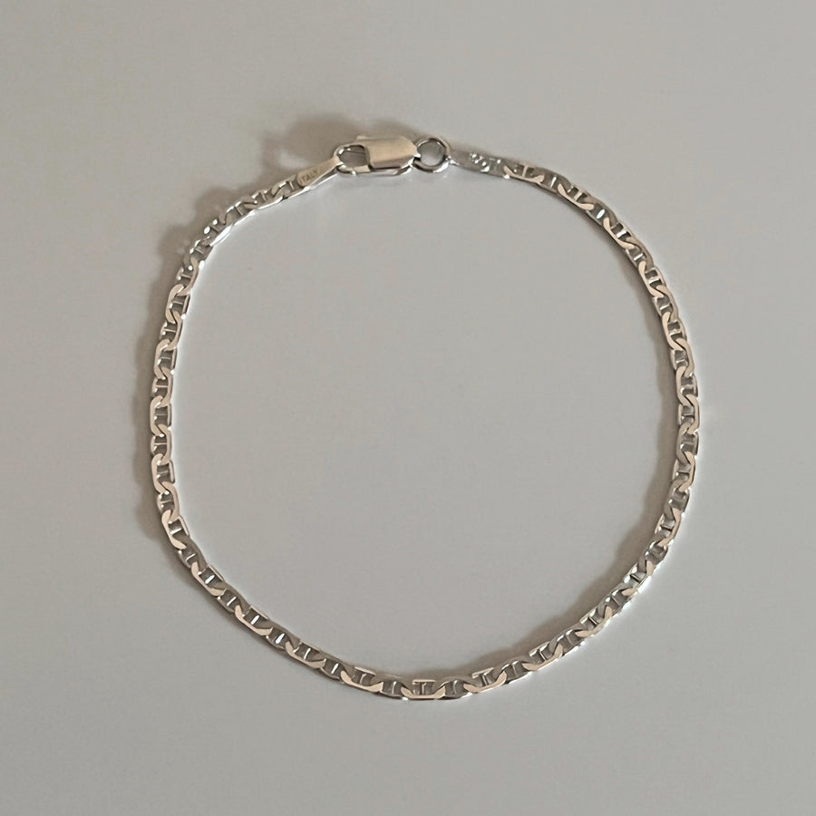 Thin Anchor Chain Bracelet